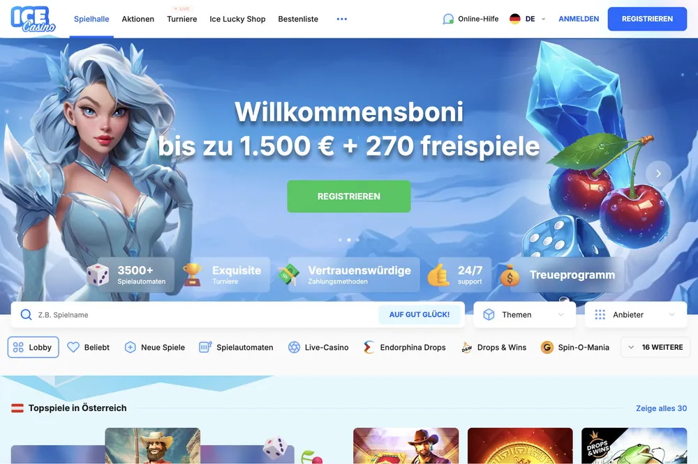 Ice Casino Bewertung